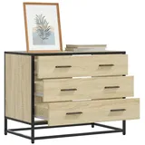 vidaXL Schubladenschrank 70 x 41 x 56 cm Braun