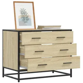 vidaXL Schubladenschrank 70 x 41 x 56 cm Braun