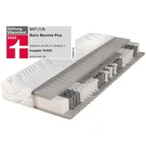 Beco Maxima Plus, Taschenfederkernmatratze 090x200cm 22 cm H4 hoch - weiß