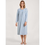 CALIDA Soft Cotton Langarm-Nachthemd, Länge 110 cm Damen