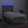 vidaXL Boxspringbett 100 x 200 cm Hellgrau
