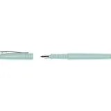 Faber-Castell Poly Pen Patronenfüller caribic blue B (breit), 1 St.