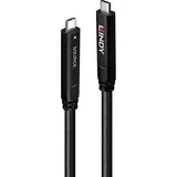 Lindy 10m USB 3.2 Gen 2 & DP 1.4 Typ C Hybrid Cable 10 m