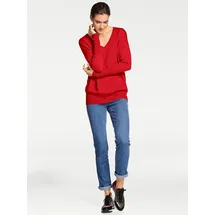 Heine V-Pullover rot XL