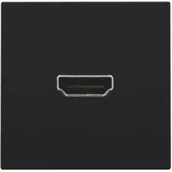 Niko Züblin 161-69417 Abdeckung mit HDMI zu HDMI Verbindung, black coated 16169417