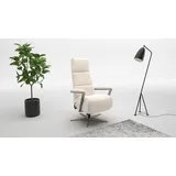 sit&more TV-Sessel Vario Comfort 70 x 124 x 85 cm Beige mit Kopfteilverstellung und 360° Drehfunktion