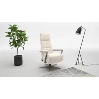 sit&more TV-Sessel Vario Comfort 70 x 124 x 85 cm Beige mit Kopfteilverstellung und 360° Drehfunktion