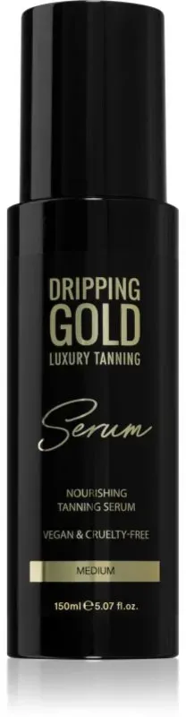 Dripping Gold Luxury Tanning Serum Selbstbräuner-Präparat für Körper und Gesicht Farbton Medium 150 ml