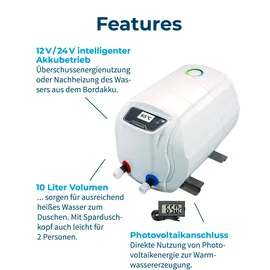 fothermo Photovoltaischer Caravan 10 Liter