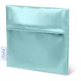 DGAZ Seide Menstruationstasche, Mädchen Period Bag für Slipeinlagen/Menstruationstassen/Kleine Tampons, Tragbare Tamponhalter Tasche, Mini Make-up Tasche für Frauen (Blue Zephyr)