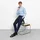 Olymp Langarmhemd Blau 39