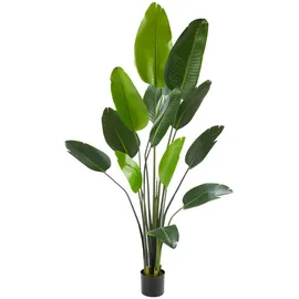 Tectake Künstlicher Paradiesvogelbaum Tropic, naturgetreu - 180 cm,