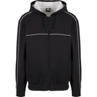 Southpole Bonded Reißverschlusspullover - Black - L