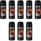Axe Bodyspray Moschus Deo 8x 150ml Deospray Deodorant Männerdeo ohne Aluminium Herren Männer Men