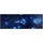 MCW LED-Bild, Leinwandbild Wandbild Leuchtbild, Timer 120x40cm Sternenhimmel