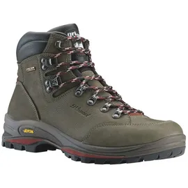 Grisport Freizeitschuhe Schnürstiefel in oliv/bordeaux | Gr.: 36