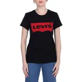 Levis Levi's T-Shirt, The Perfect Tee, Schwarz (Large Batwing Black 201), Gr. XL