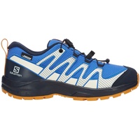 Salomon XA PRO V8 ClimaSalomon Waterproof Kinder Multifunktionsschuhe SHOES Palace Blue/Navy Blazer/Butterscotc, 31