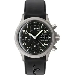 Sinn Instrumentelle Chronographen 356 Flieger 356.020 - schwarz - 38.5mm