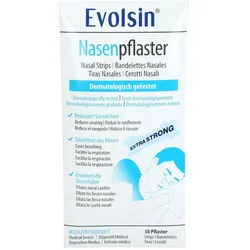 Evolsin Nasenpflaster transparent - extra stark