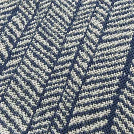 Steffensmeier Outdoorteppich, Blau, Textil, Gestreift, Rechteckig, 200x290 cm, wasserabweisend, Teppiche & Böden, Teppiche, Outdoorteppiche