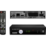 Sky Vision 150 T-HD, 1080p HDTV DVB-T2 Receiver, USB, HDMI, SCART, Coaxial - Schwarz