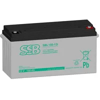 SSB Battery SSB Blei Akku SBL 150-12i AGM Batterie