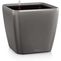 LECHUZA Quadro LS 43 Komplettset 43 x 43 x 40 cm anthrazit metallic