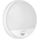 Adviti Aussenlampe Kunststoff 4000K IP54 Bewegungsmelder 800 lm weiß