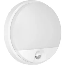 Adviti Aussenlampe Kunststoff 4000K IP54 Bewegungsmelder 800 lm weiß