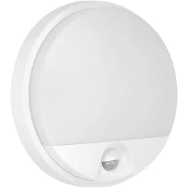 Adviti Aussenlampe Kunststoff 4000K IP54 Bewegungsmelder 800 lm weiß