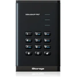 Istorage diskAshur PRO3 1 TB USB 3.2 Schwarz IS-DAP3-256-SSD-1000-F