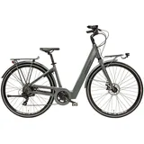 Montana Adriatica Elektro-Citybike ENJOY Lady 28 Zoll, grau