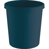 Helit Papierkorb 18l H331xØ315mm m.Griffrand Ku.blau