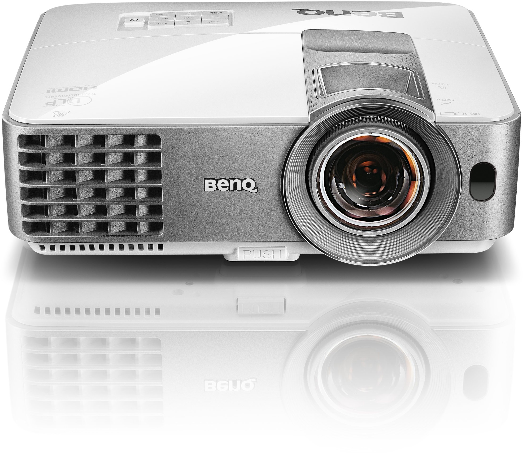 BenQ MW632ST DLP-Projektor (WXGA, 1200 x 800 Pixel, 3.200 ANSI Lumen, HDMI, 13.000:1 Kontrast, 3D)