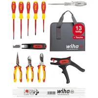 Wiha Werkzeug Set Elektriker 13-tlg. schwarz