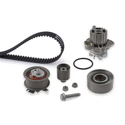 GATES Wasserpumpe + Zahnriemensatz PowerGrip® mit für VW AUDI SEAT SKODA MITSUBISHI JEEP DODGE CHRYSLER KP15607XS-1