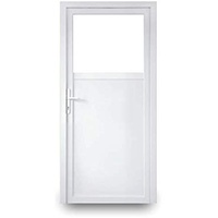 EcoLine Nebentür - Nebeneingangstür - Tür - 2-Fach, 1/3 Glas, 2/3 Füllung, außenöffnend innen weiß/außen: weiß BxH: 800 x 2000 mm DIN Rechts