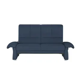 HIMOLLA Ledersofa 6001 ¦ blau ¦ Maße (cm): B: 173 H: 102 T: 86.0