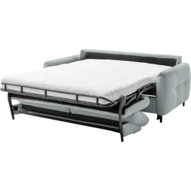 Home Affaire Schlafcouch Polyester 2-Sitzer Blau