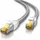 Primewire Patchkabel CAT 7 Rohkabel mit Braiding, Gigabit Ethernet LAN Kabel 10 Gbit/s S/FTP PIMF, Netzwerkkabel Baumwollmantel, 10000 Mbit/s CAT7, 30 m), Netzwerkkabel