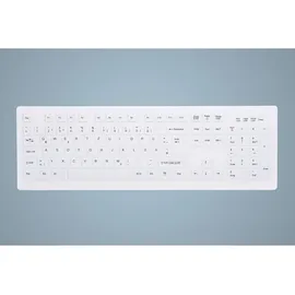 Cherry AK-C8100F-UVS-W/GE Kabelgebundene Tastatur USB Weiß (Versiegelt IP68)