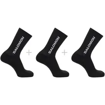 Salomon Everyday Crew 3er Pack Schwarz 42-44