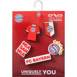 Crocs Bayern FC Schuhanstecker 5er Pack