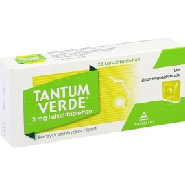 Angelini Pharma Deutschland GmbH Tantum Verde 3 mg mit Zitronengeschmack