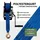 Trutzholm Gurtwinde 1133 kg Polyester 10 m blau mit Lasthaken Sperrhebel