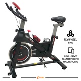 Speedbike Heimtrainer Ergometer Indoor Cycling Fahrrad Fitness 110 kg