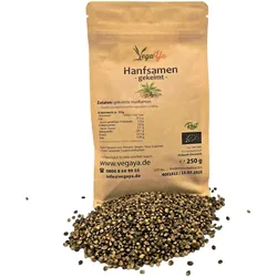 Gekeimte Hanfsamen - bio & roh (0.25kg)