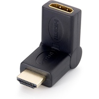 Equip HDMI HDMI 180░ knickbar S/B Schwarz
