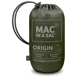 Mac in a Sac Regenjacke Unisex Khaki L